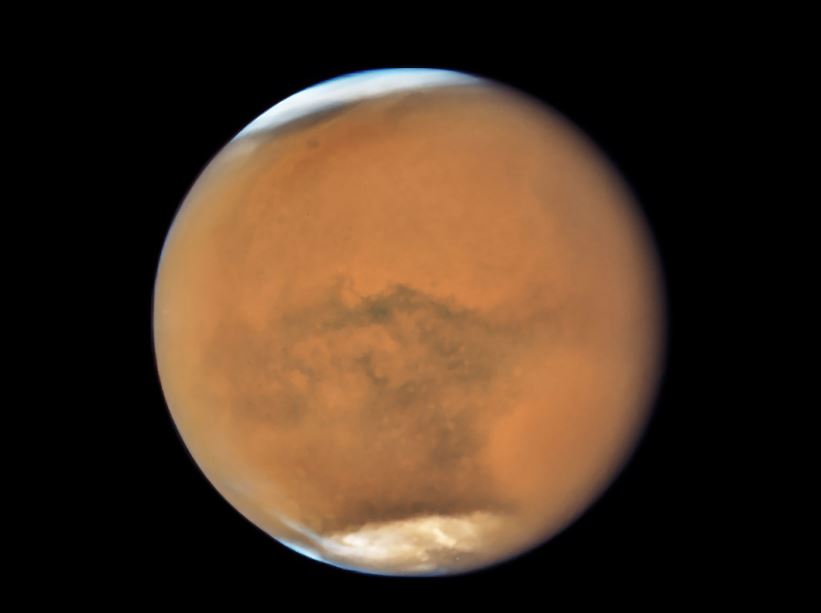 En el 2003, Marte se ubicó a 55.7 millones de kilómetros de la Tierra, distancia más cercana registrada en unos 60 mil años.(Foto Prensa Libre:HemerotecaPL)