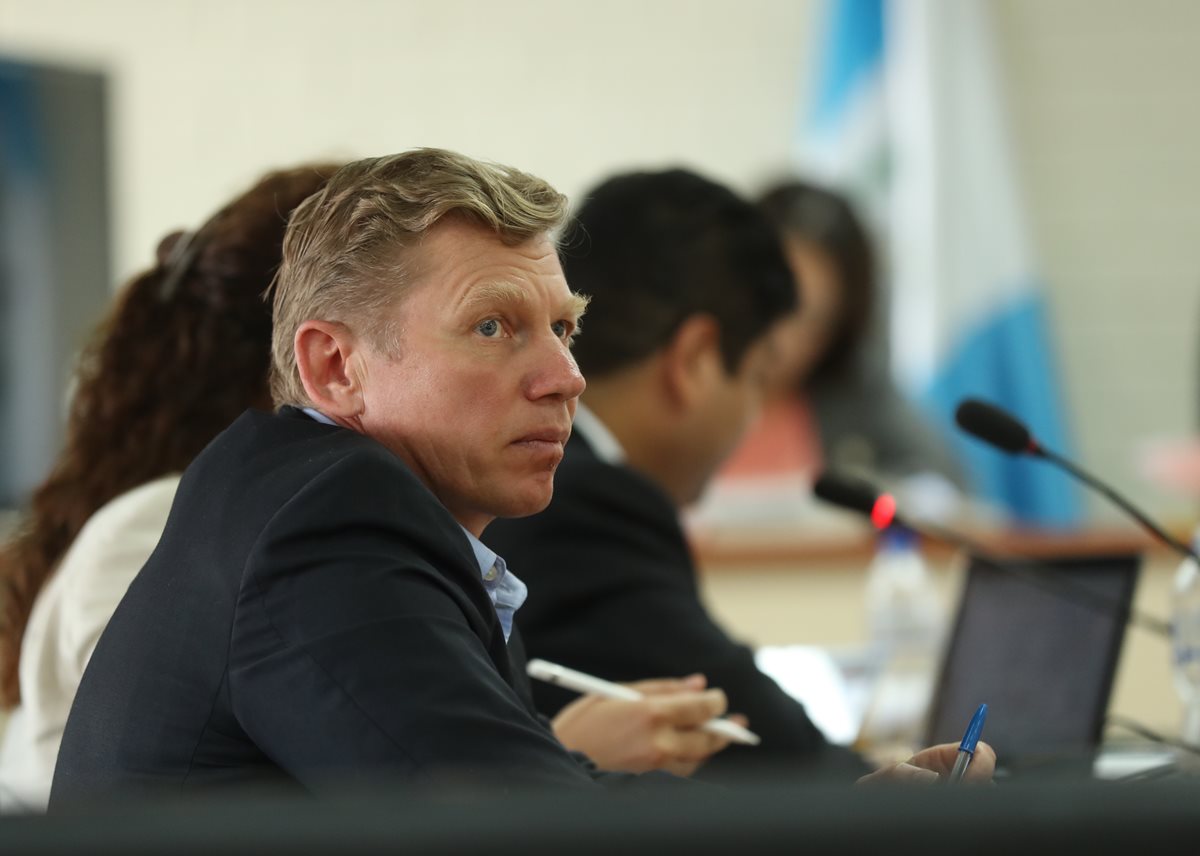 Igor Bitkov, ciudadano ruso, en la Torre de Tribunales. (Foto Prensa Libre: Esbin García)