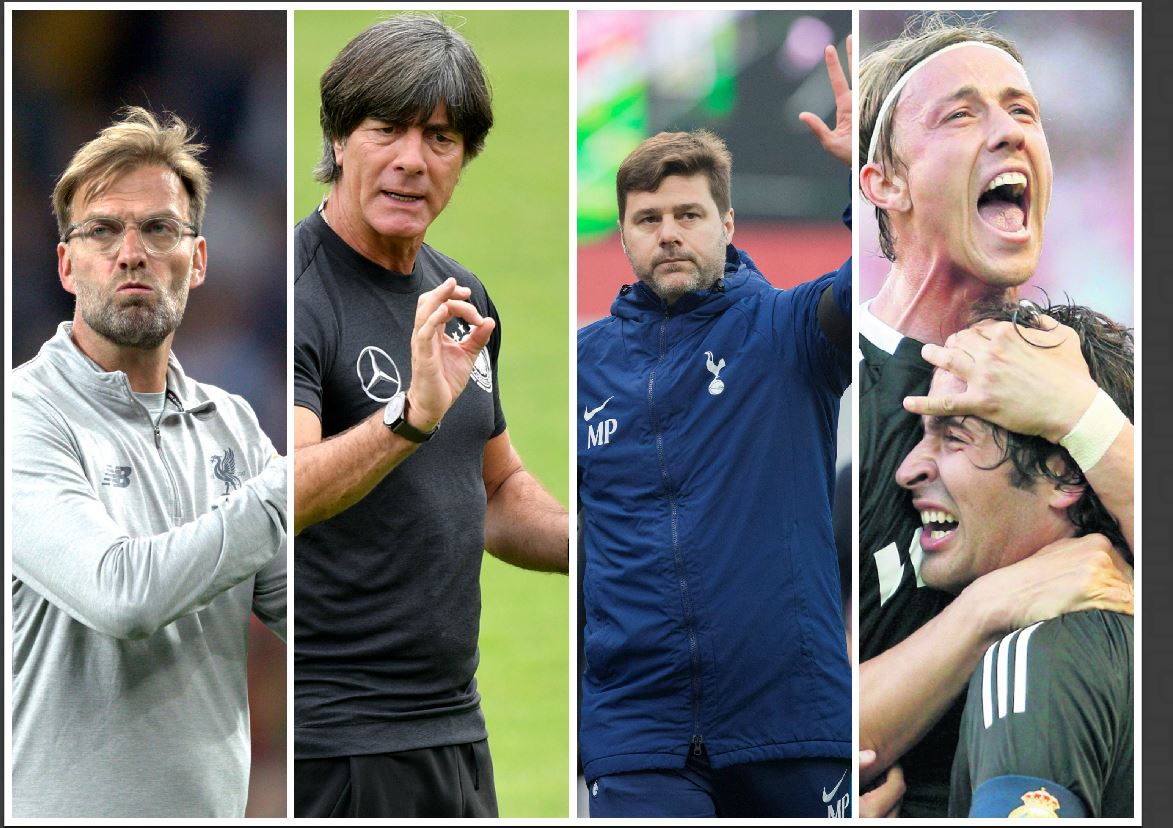 Klopp, Löw, Pochettino y Guti los candidatos a sustituir a Zidane. (Foto Prensa Libre: Hemeroteca PL)