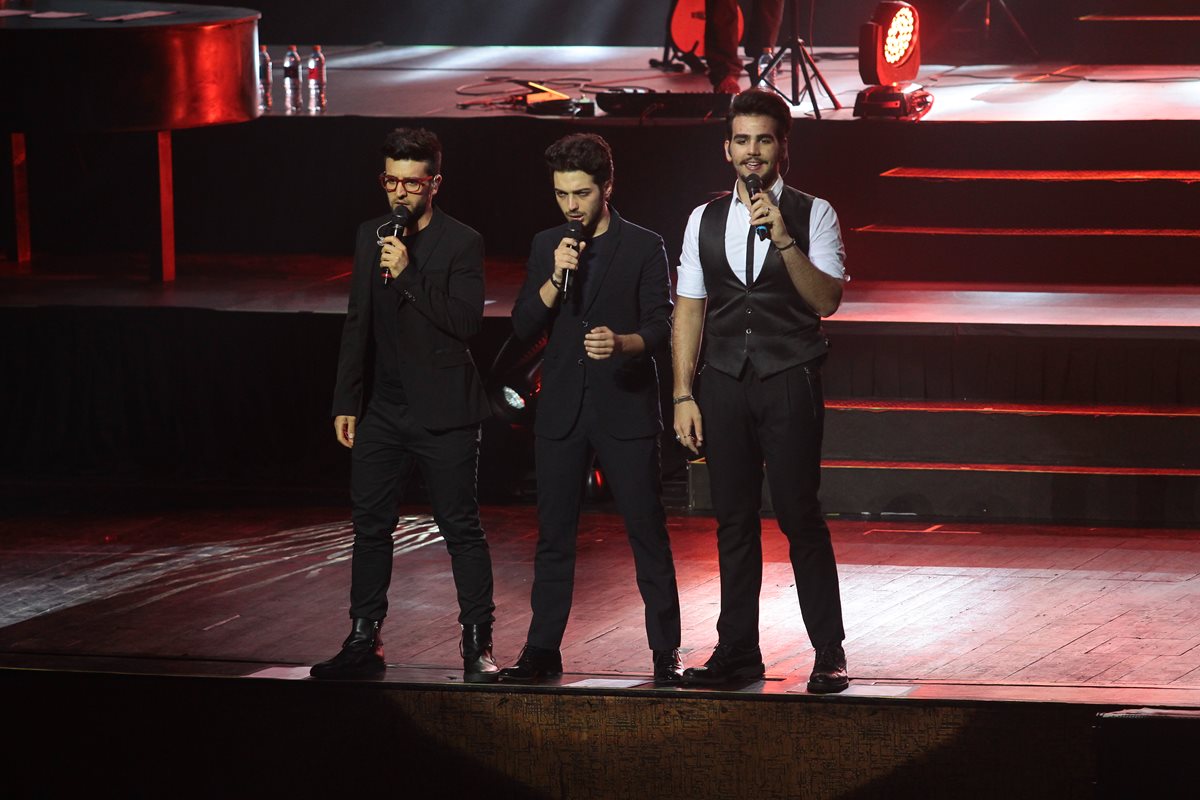 Il Volo se presentó por segunda vez en Guatemala, su visita fue parte de la gira Grande Amore. (Foto Álvaro Interiano)