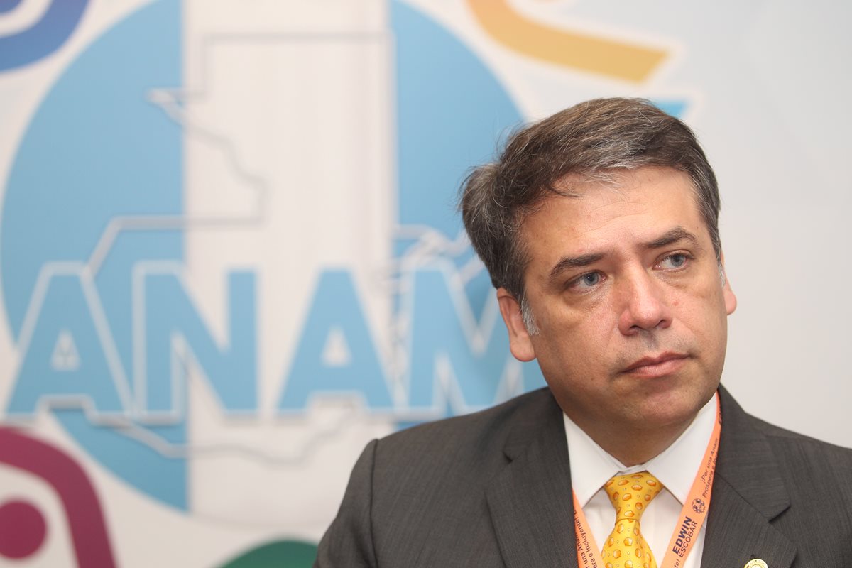 Edwin Escobar, alcalde de Villa Nueva y presidente de la Anam. (Foto Prensa Libre: Hemeroteca PL)