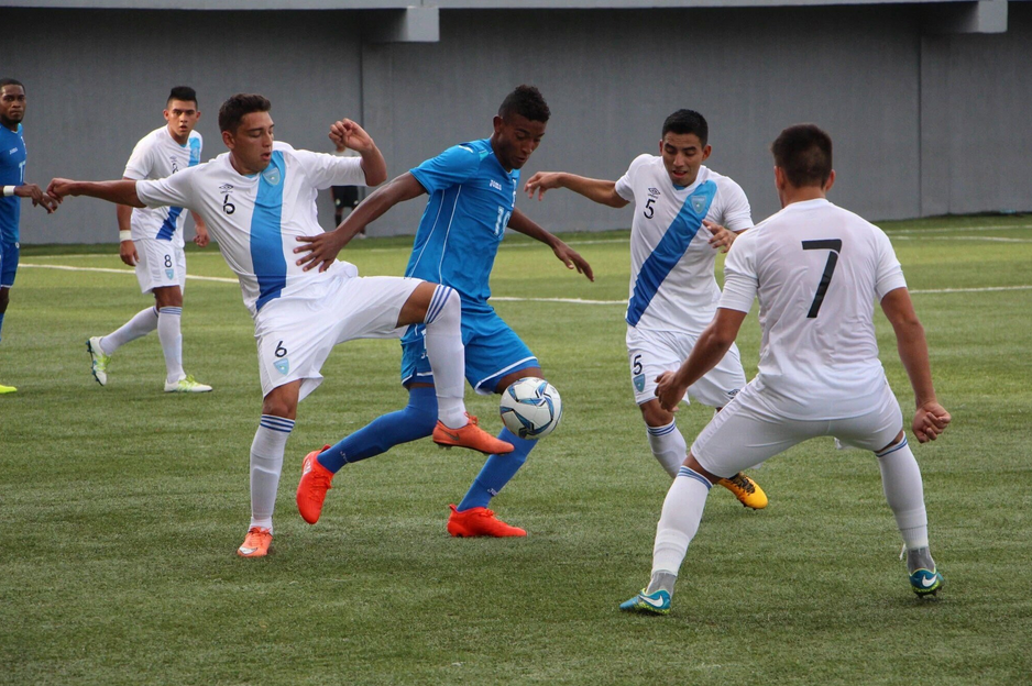 La Selección Nacional Sub 20 no pudo contra Honduras. Ahora se medirá frente a Panamá, el domingo. (Foto Prensa Libre: Fedefut)