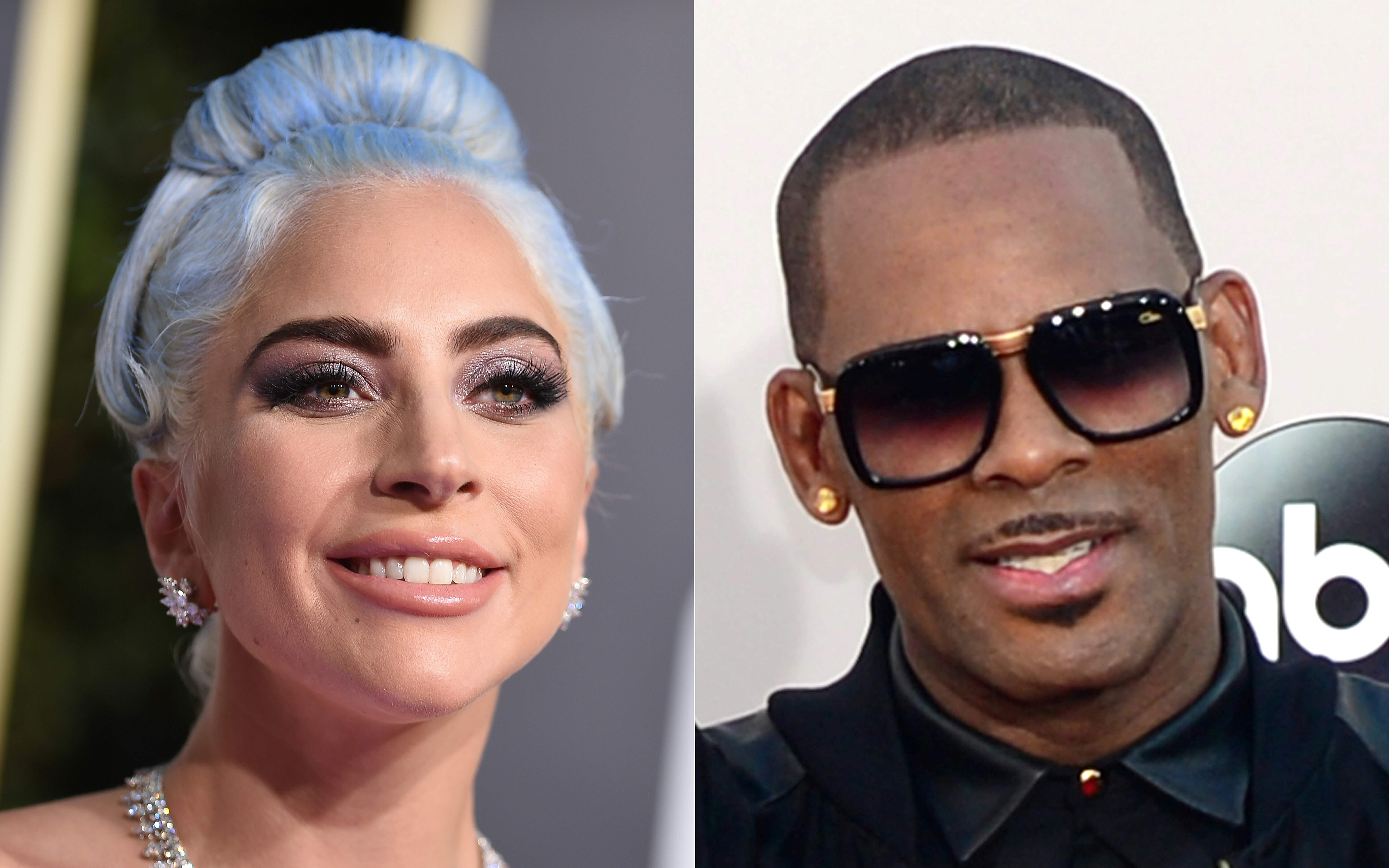 Lady Gaga se apartó de R. Kelly, acusado de múltiples casos de abuso (Foto Prensa Libre: AFP).