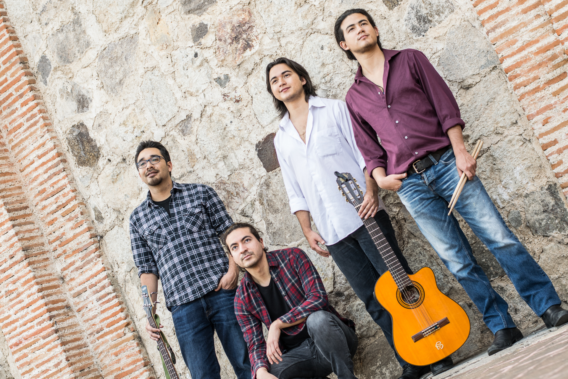 Kadmon es una banda guatemalteca  que ha cautivado desde el 2015. (Foto Prensa Libre: Tanja Mikolcic)