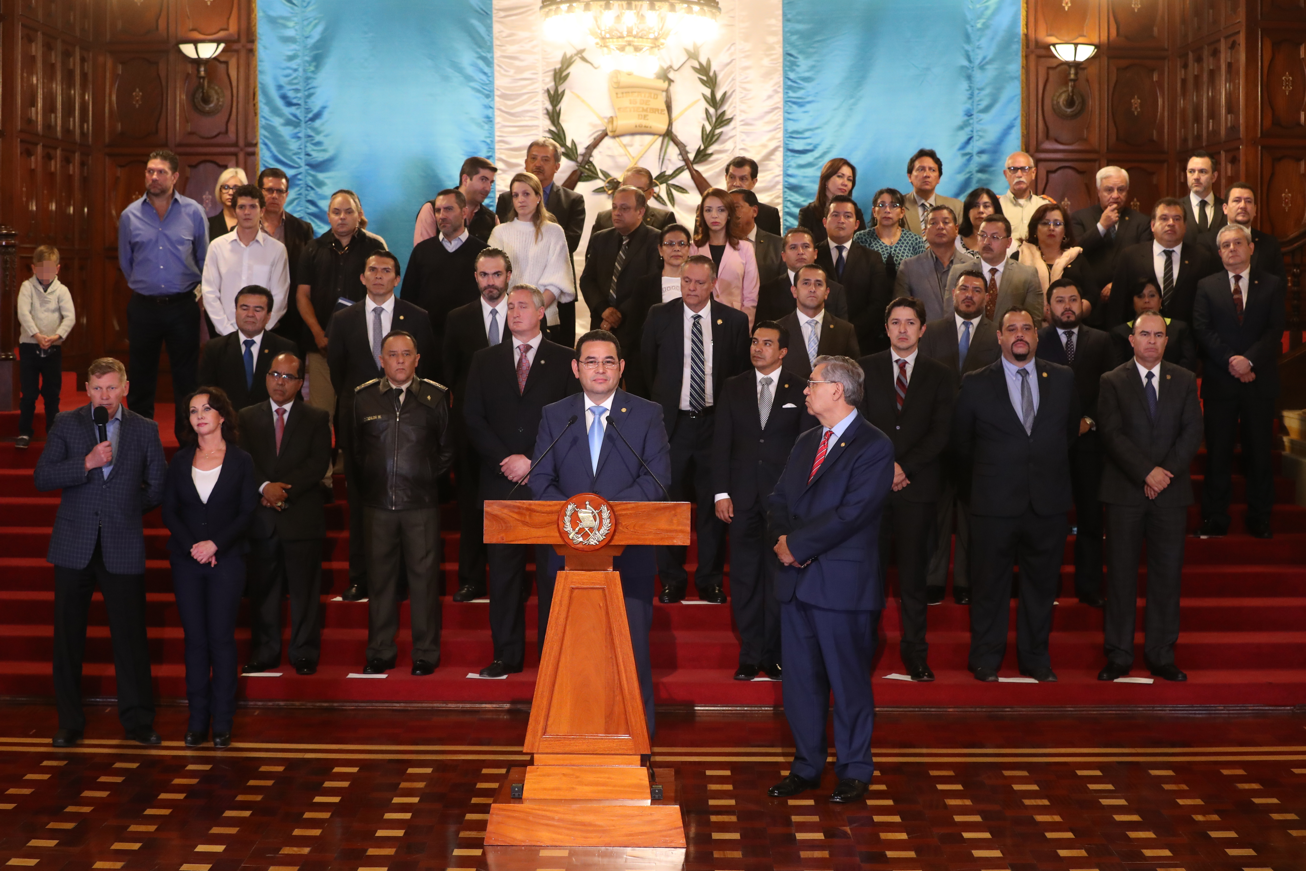 Jimmy Morales dio por finalizado el convenio de Cicig el 7 de enero. (Foto Prensa Libre: Hemeroteca PL)