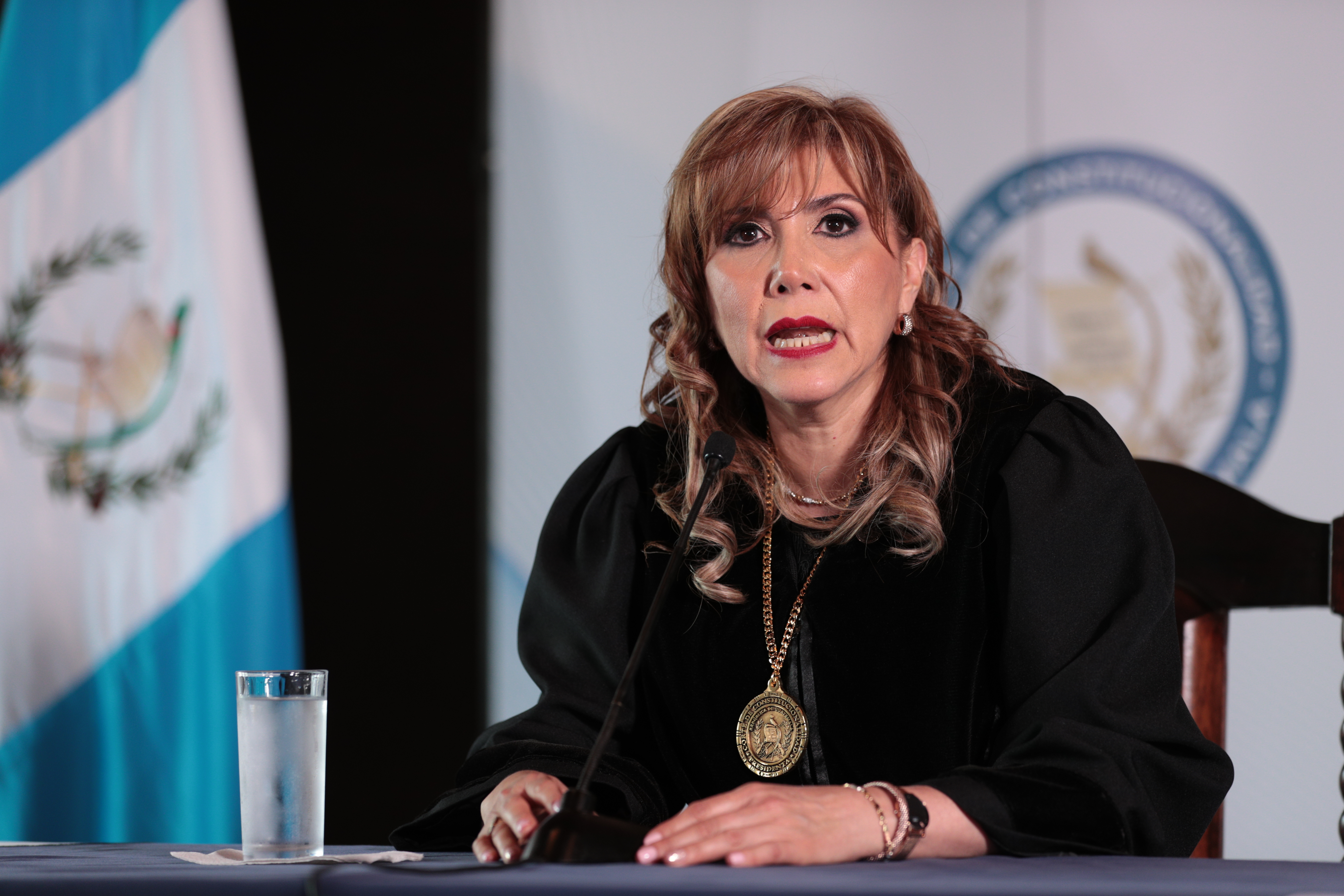 Magistrada de la CC,  Dina Ochoa. (Foto Prensa Libre: HemerotecaPL)