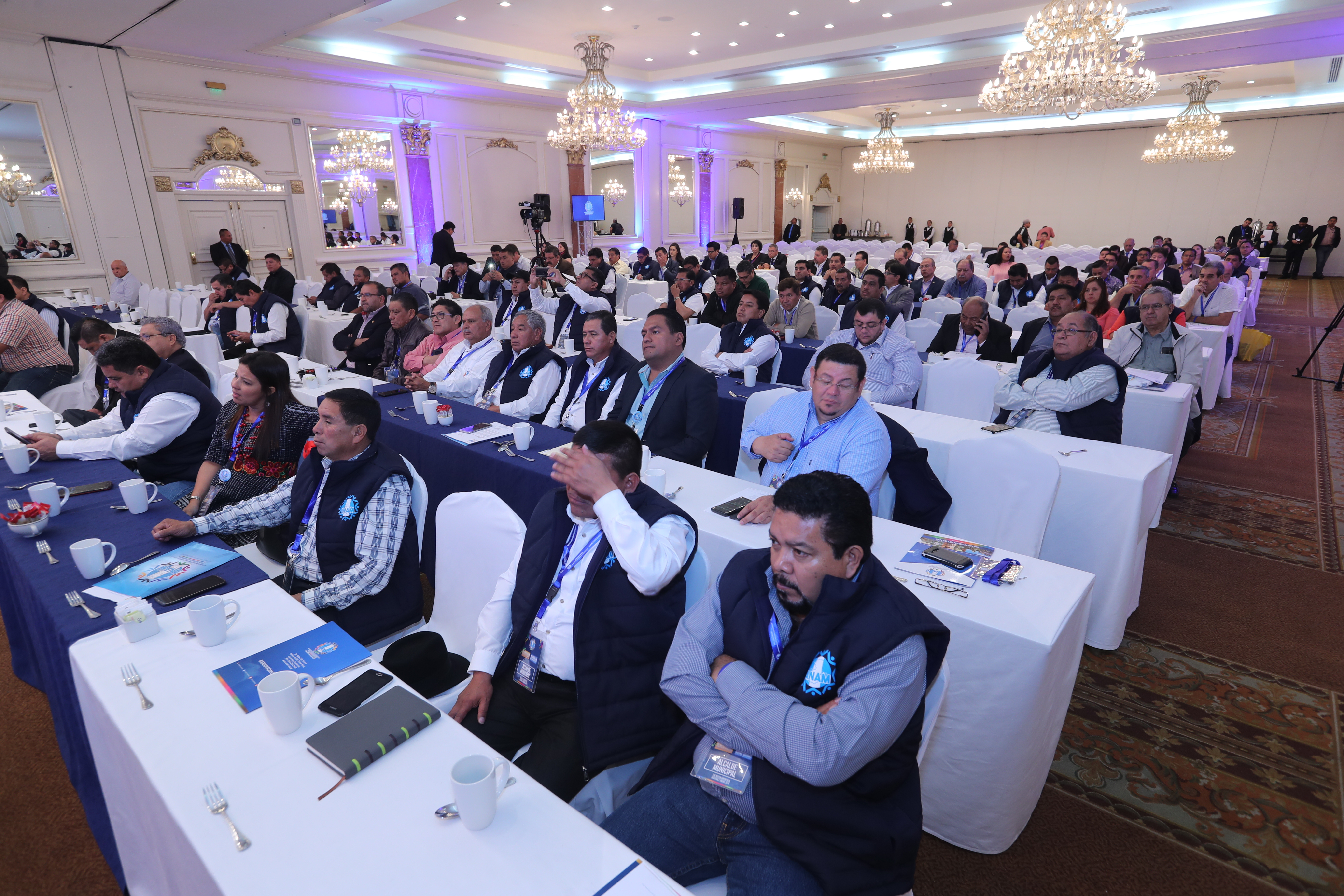 Alcaldes de la Asociación Nacional de Municipalidades (Anam) durante Asamblea  Nacional Ordinaria celebrada el 26 de enero de este año. (Foto Prensa Libre:  Hemeroteca PL)