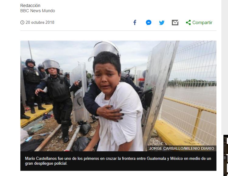 La cadena BBC Mundo reveló el 20 de octubre la historia de Mario Castellanos. (Captura de pantalla/sitio BBC News Mundo)