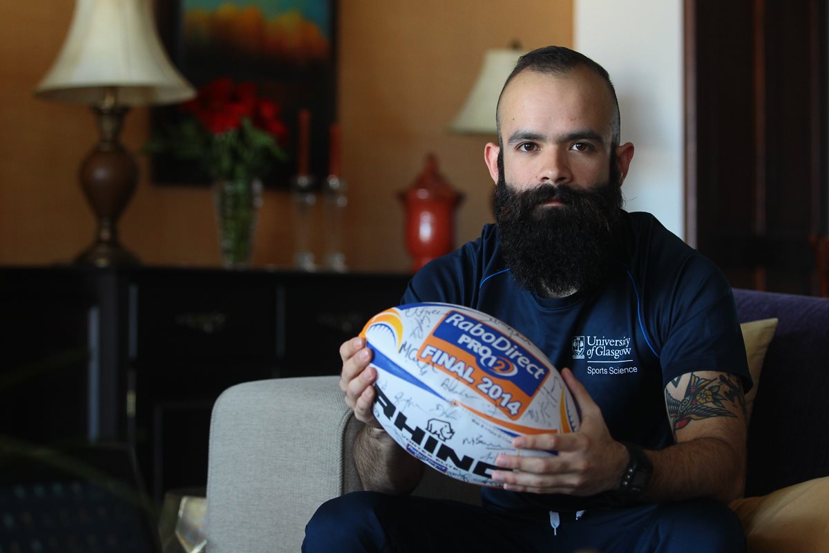 Carlos A. Ramírez es científico del deporte. Foto Prensa Libre: Álvaro Interiano
