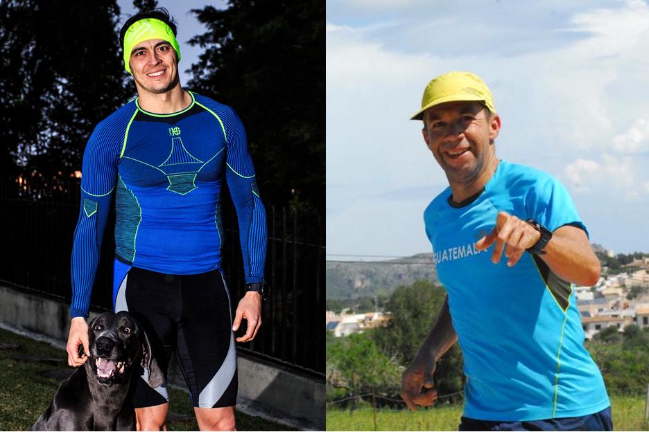 Charlie Sarmiento y Juan Carlos Sagastume representarán a Guatemala en un campeonato mundial en España. (Fotos: Archivos personales)