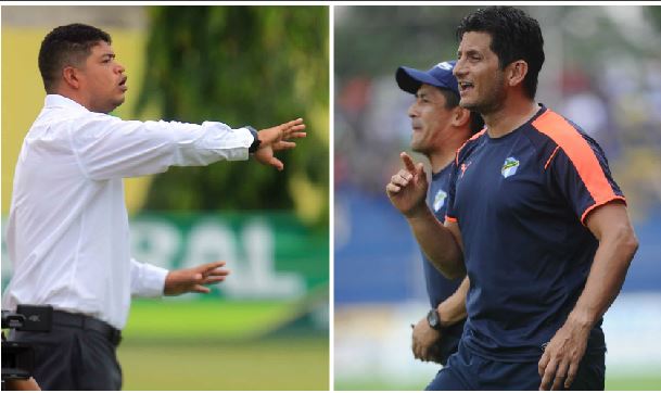 Los entrenadores costarricenses Ronald Gómez y Ronald González fracasaron con Xelajú y Comunicaciones. (Foto prensa Libre: Hemeroteca PL)