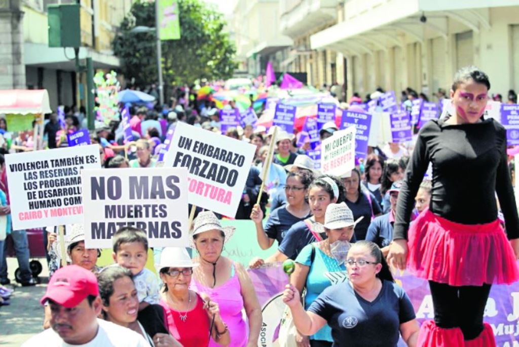 La forma más común de violencia contra la mujer es la física. (Foto Prensa Libre: Hemeroteca PL)