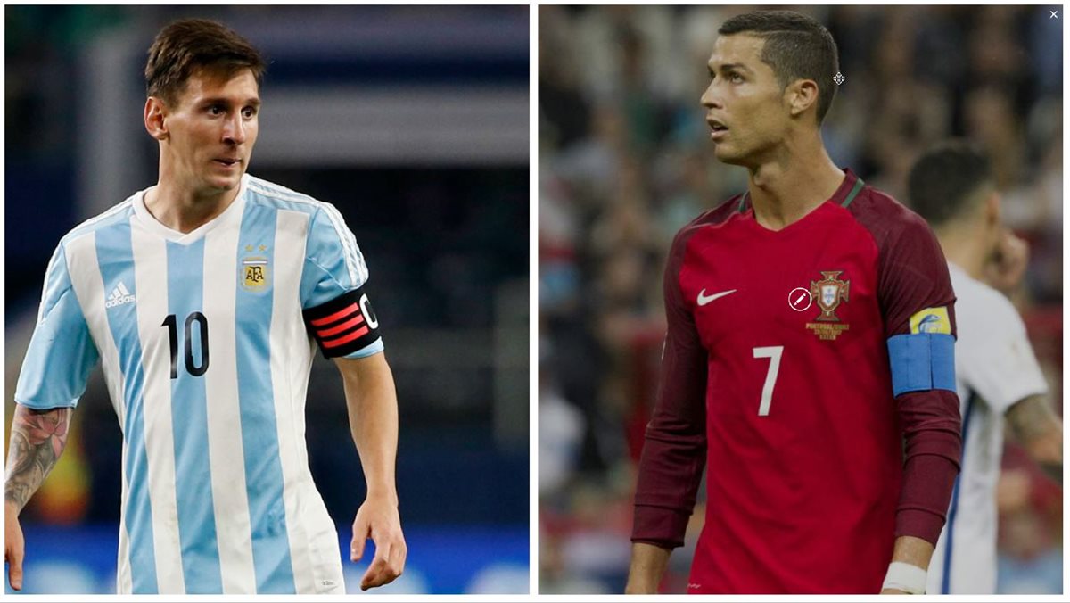 Messi y Cristiano jugarán con sus selecciones en los últimos partidos de preparación previo al Mundial. (Foto Redes).