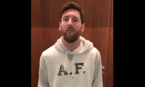 El argentino Lionel Messi le mandó un saludo a David Beckham y le dijo que en "unos añitos me hacés una llamadita". (Foto Prensa Libre: Instagram)