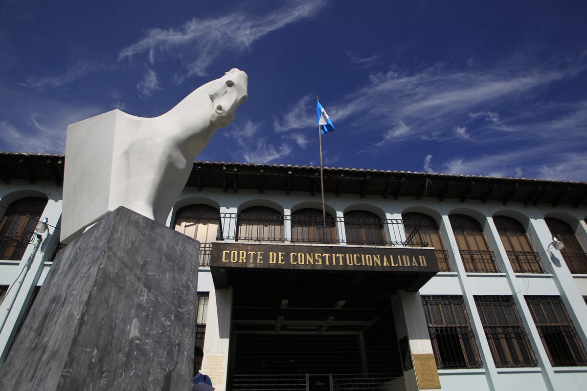 Fachada de la Corte de Constitucionalidad. (Foto Prensa Libre: Hemeroteca PL)