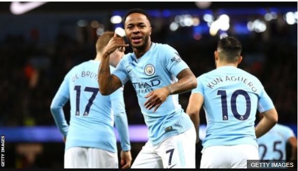 Raheem Sterling, del Manchester City, está disfrutando la mejor temporada de su carrera.