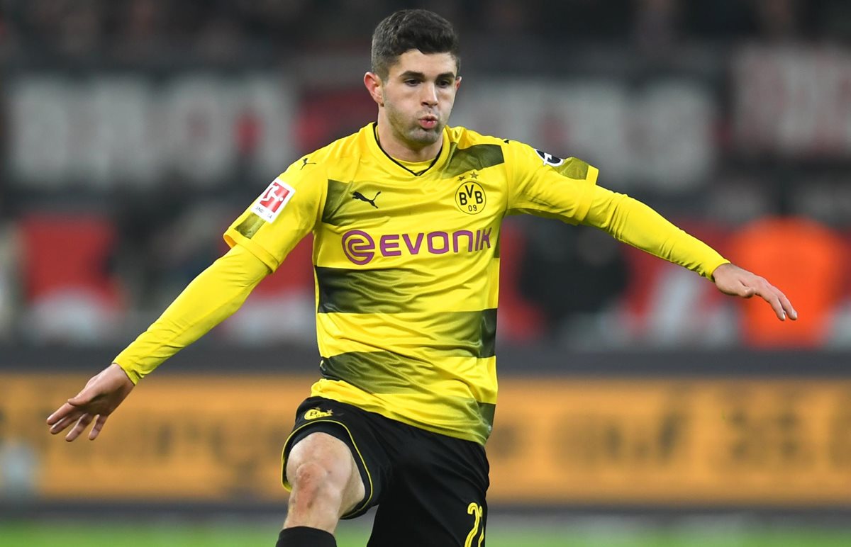 Christian Pulisic dejará el Borussia Dortmund después de tres años en la Bundesliga. (Foto Prensa Libre: AFP)