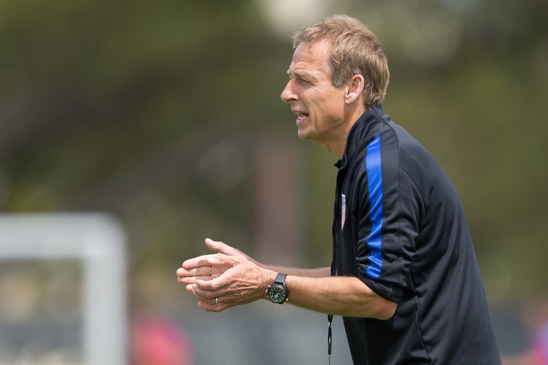 El técnico alemán Jürgen Klinsmann oficializó la lista de jugadores para amistoso contra Puerto Rico. (Foto Prensa Libre: Ussoccer.com)