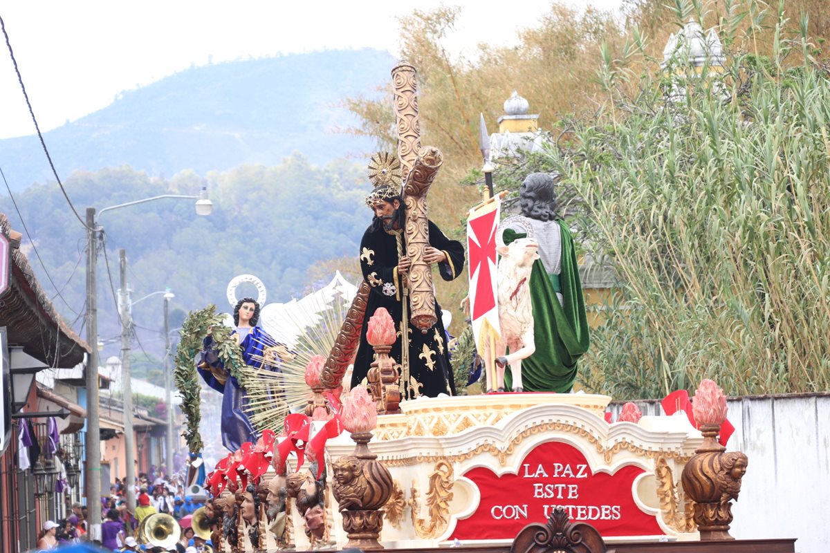 Jesús Nazareno del Perdón del templo San Francisco el Grande. (Foto Prensa Libre: Renato Melgar)