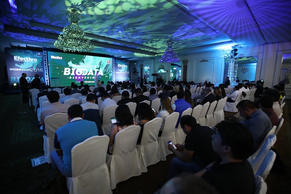 Asistentes a las conferencias Workshop 2018, organizado por el semanario Efectivo, de este matutino. (Foto Prensa Libre: Paulo Raqueq)