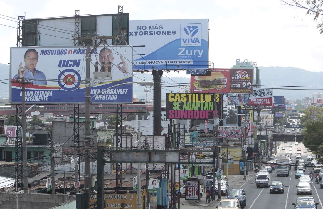 Empieza la campaña política la cual estará al aíre por 90 días.  (Foto Prensa Libre: Hemeroteca PL)