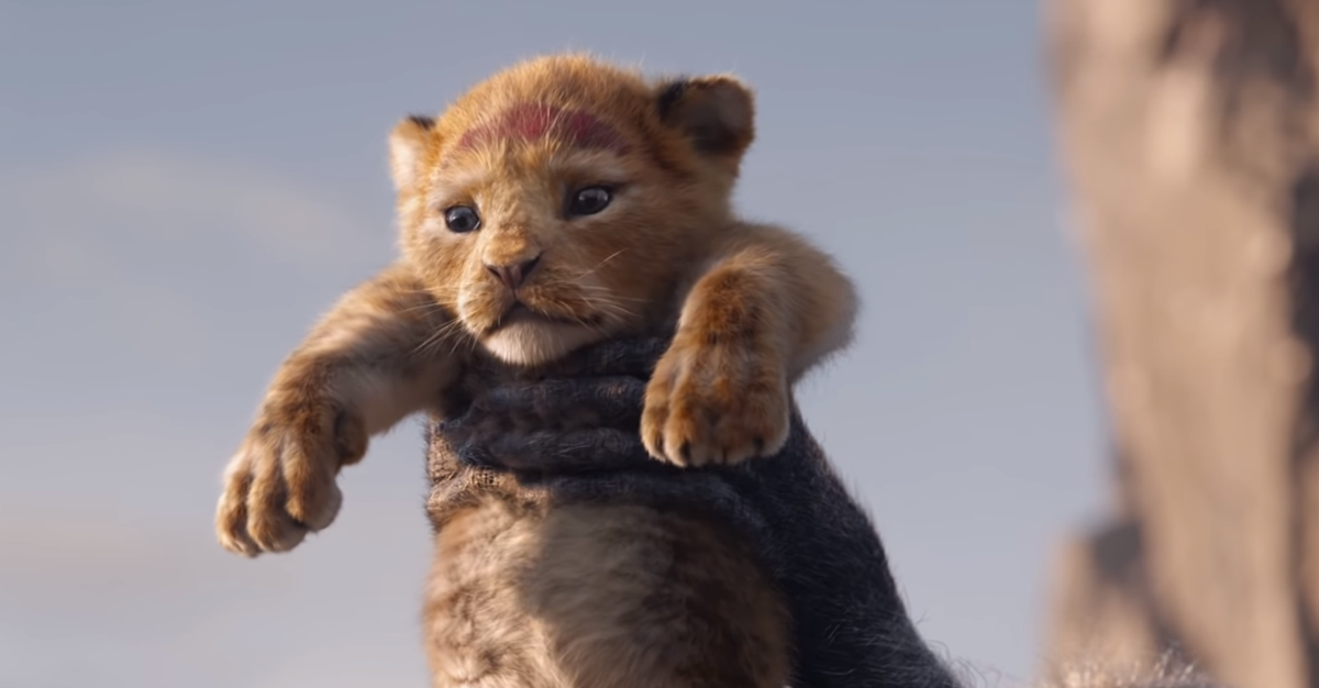 Así se ve Simba en la nueva película de The Lion King (Foto Prensa Libre: YouTube / Walt Disney Pictures).