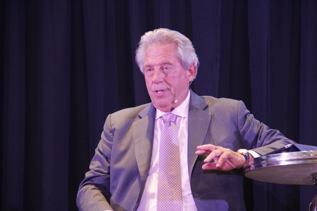 John C. Maxwell es escritor y conferencista internacional. (Foto Prensa Libre: Edna Rheiner)