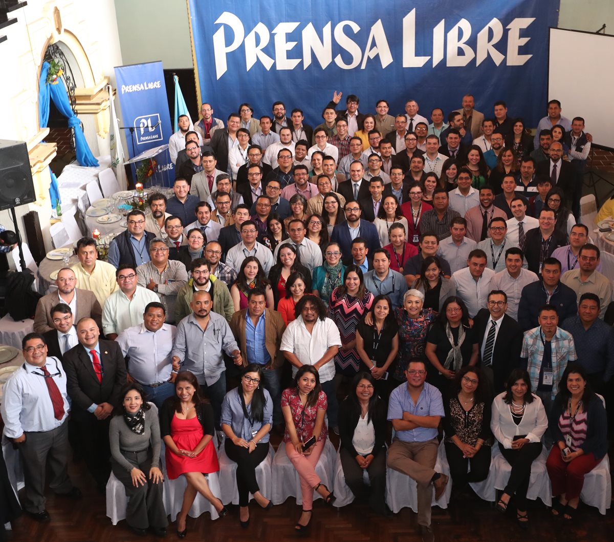 Este es el equipo de comunicadores que a diario le servimos para informarle con un periodismo indepediente, honrado y digno. (Foto: Esbin García)