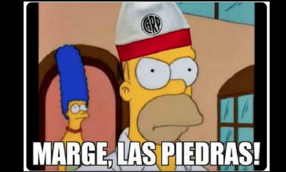 Las redes sociales se llenaron de memes de River Plate. (Foto Prensa Libre: Twitter)