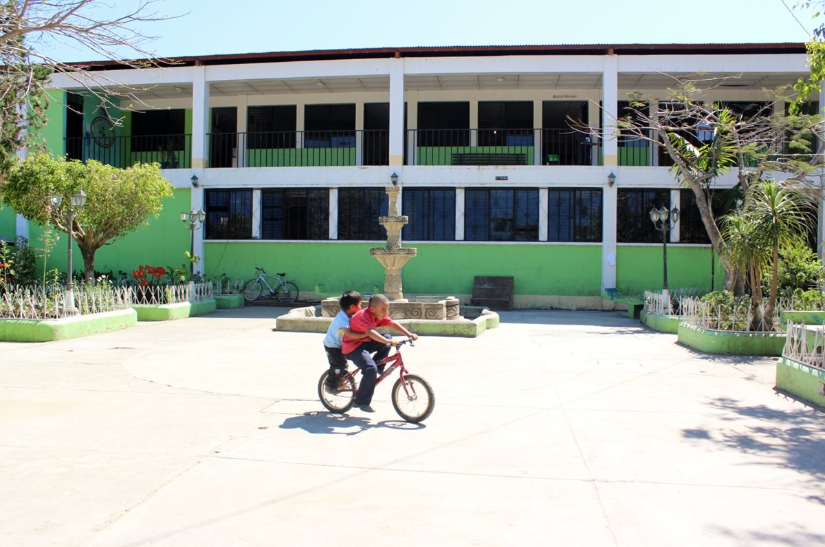 Municipalidad de Chicamán, Quiché. (Foto Prensa Libre: Óscar Figueroa)