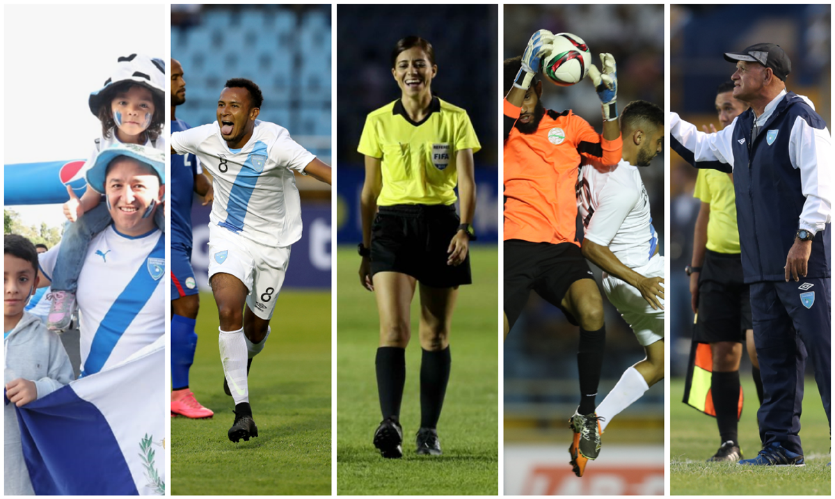 La afición, seleccionados y cuerpo técnico disfrutaron al máximo retorno de la Bicolor al plano internacional. (Foto Prensa Libre)