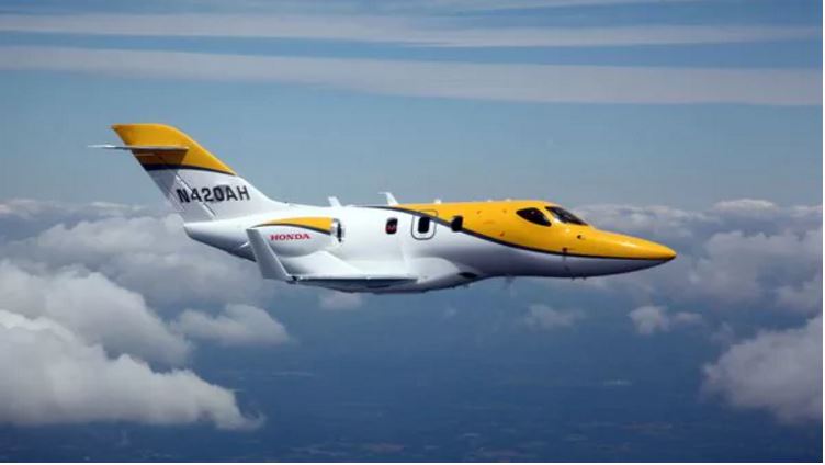 La marca japonesa Honda presentó en Guatemala su Hondajet, una nueva opción de avión corporativo. (Foto Prensa Libre: www.infobae.com)