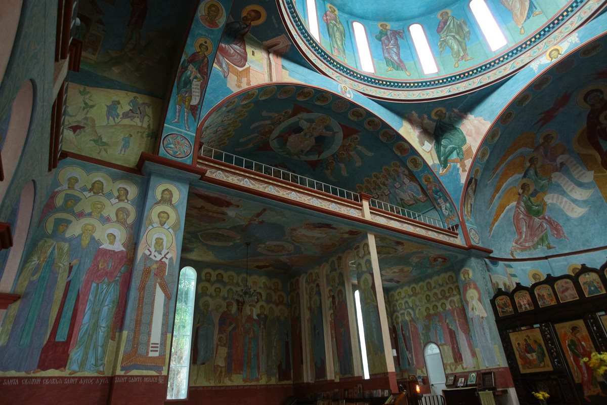 Interior del Monasterio Ortodoxo Lavra Mambré (Foto Álvaro Interiano)