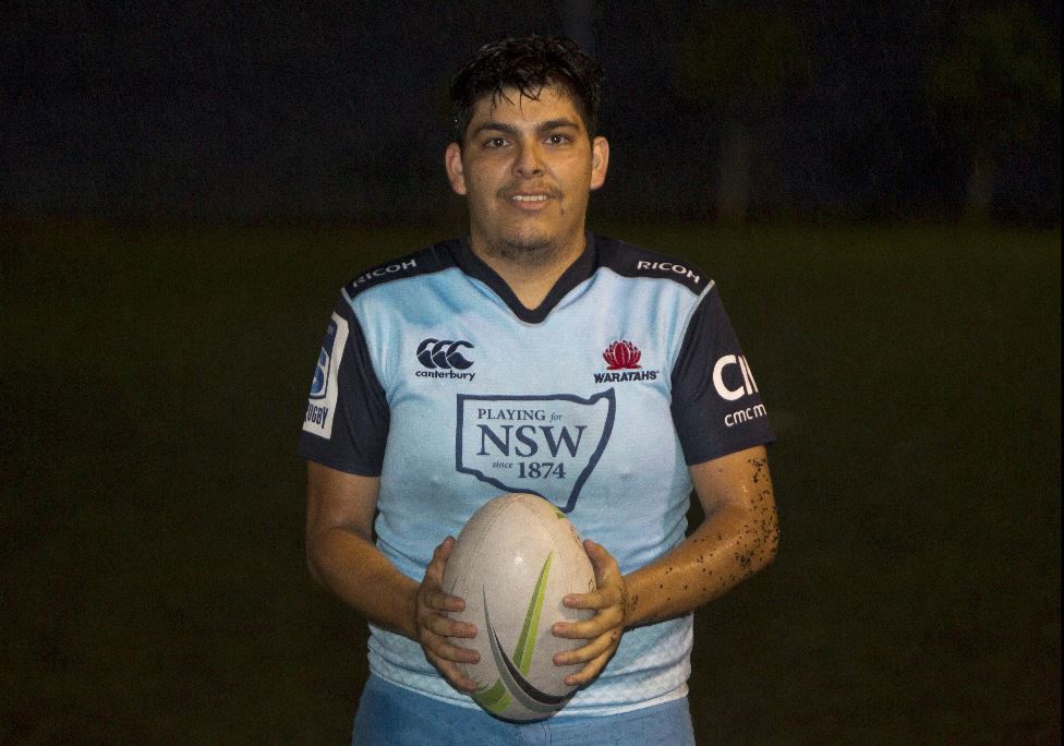 Los problemas auditivos con los que nació Riqui no han sido un obstáculo para que pueda lograr su sueño de practicar el rugby. (Foto Prensa Libre: Norvin Mendoza)