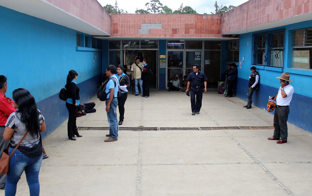 Cuidado intensivo del Hospital Regional de Santa Cruz del Quiché. (Foto Prensa Libre: Óscar Figueroa)