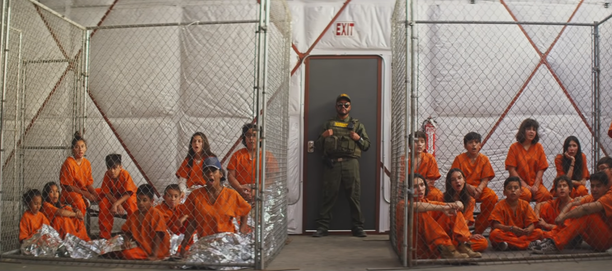 The Black Eyed Peas volvieron a la escena musical con un clip que critica el trato a los migrantes en Estados Unidos (Foto Prensa Libre: YouTube).