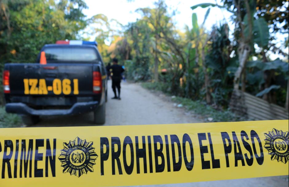 En lo que va del año en Izabal, 42 personas han muerto de forma violenta. (Foto Prensa Libre: Dony Stewart)