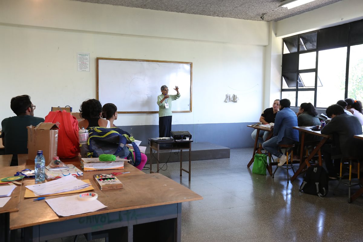 En enero del 2018, una reforma a la ley generó polémica al cambiarle el nombre a la clase de música por la de Expresión Artística. (Foto Prensa Libre: Anna Lucía Ibarra).