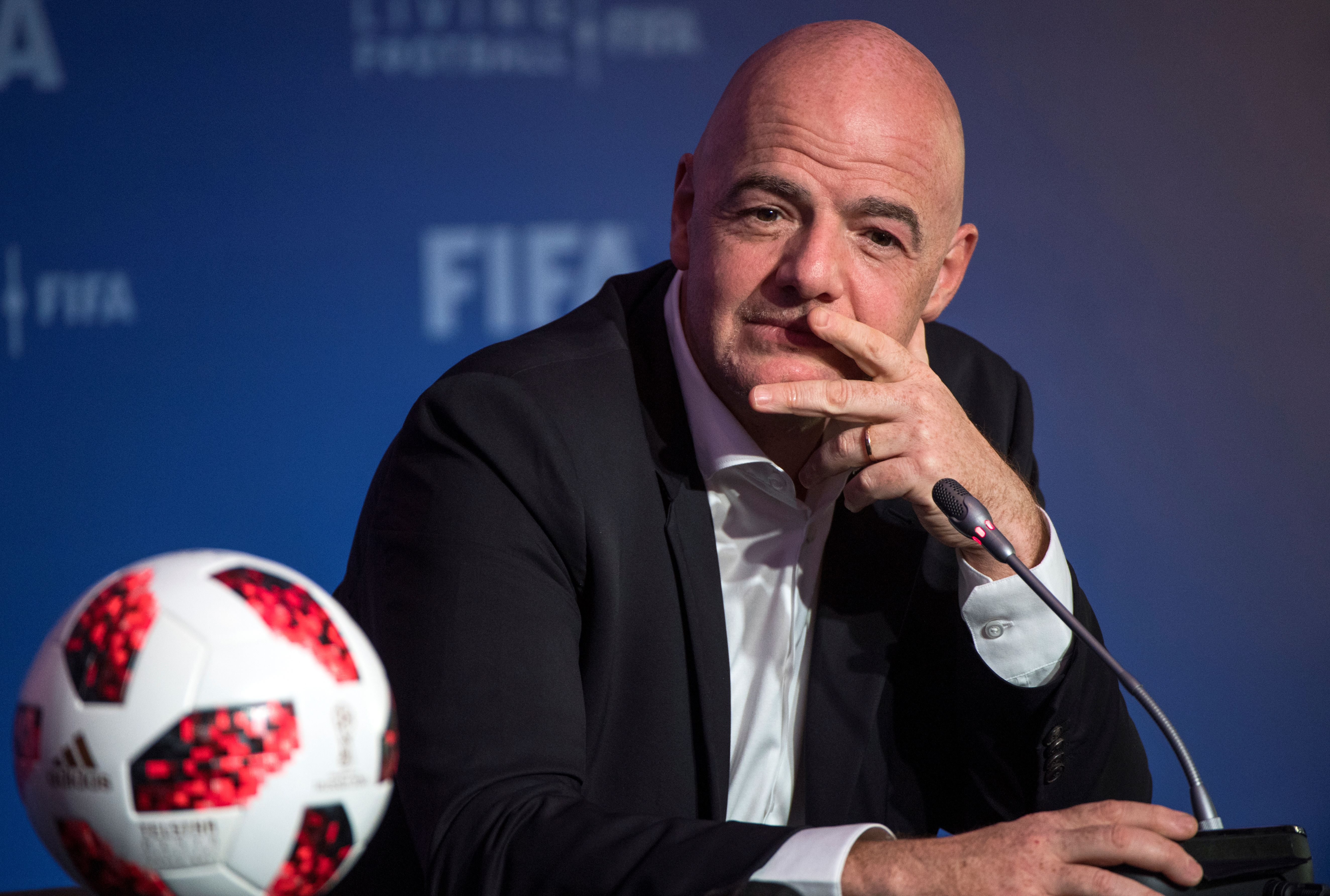 GiannI Infantino tiene es respaldo de la mayoría de países que integran la Fifa. (Foto Prensa Libre: AFP)