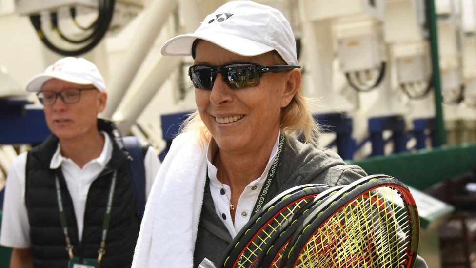 Navratilova ha sido defensora de los derechos de los atletas LGTB desde los años 80. GETTY IMAGES