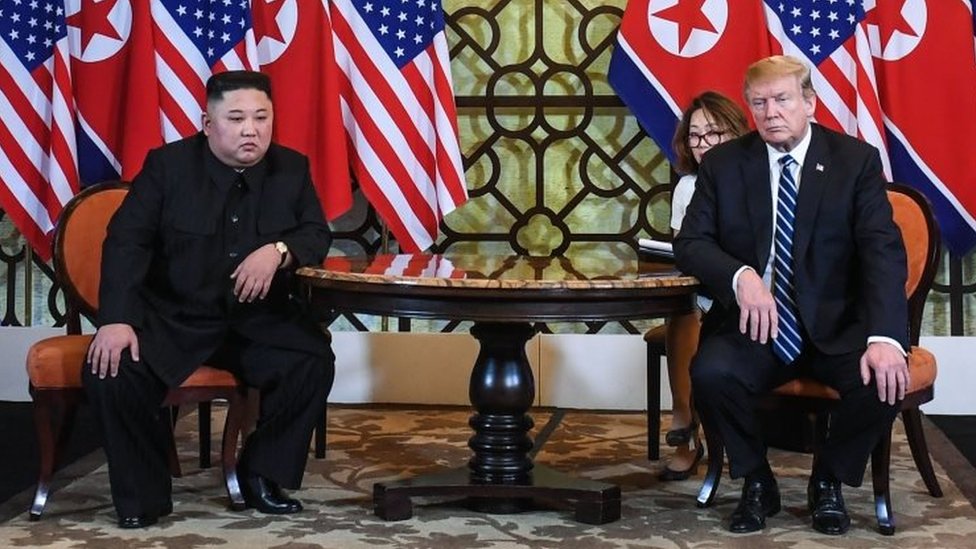 Kim Jong-un y Donald Trump sostuvieron una cumbre de dos días en Hanói, la capital de Vietnam. AFP