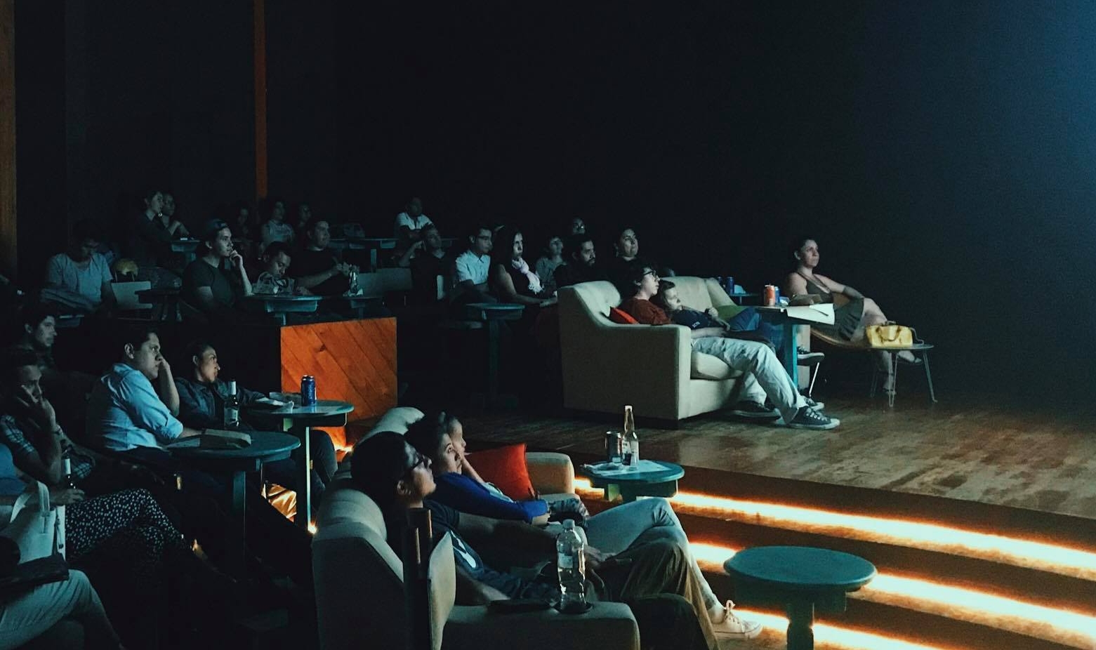 La Sala de Cine se ubicó por casi dos años en el Teatro Nacional (Foto Prensa Libre: La Sala de Cine / Facebook).