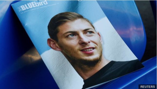 Emiliano Sala se convirtió en el fichaje más caro de la historia del Cardiff dos días antes de su desaparición. REUTERS