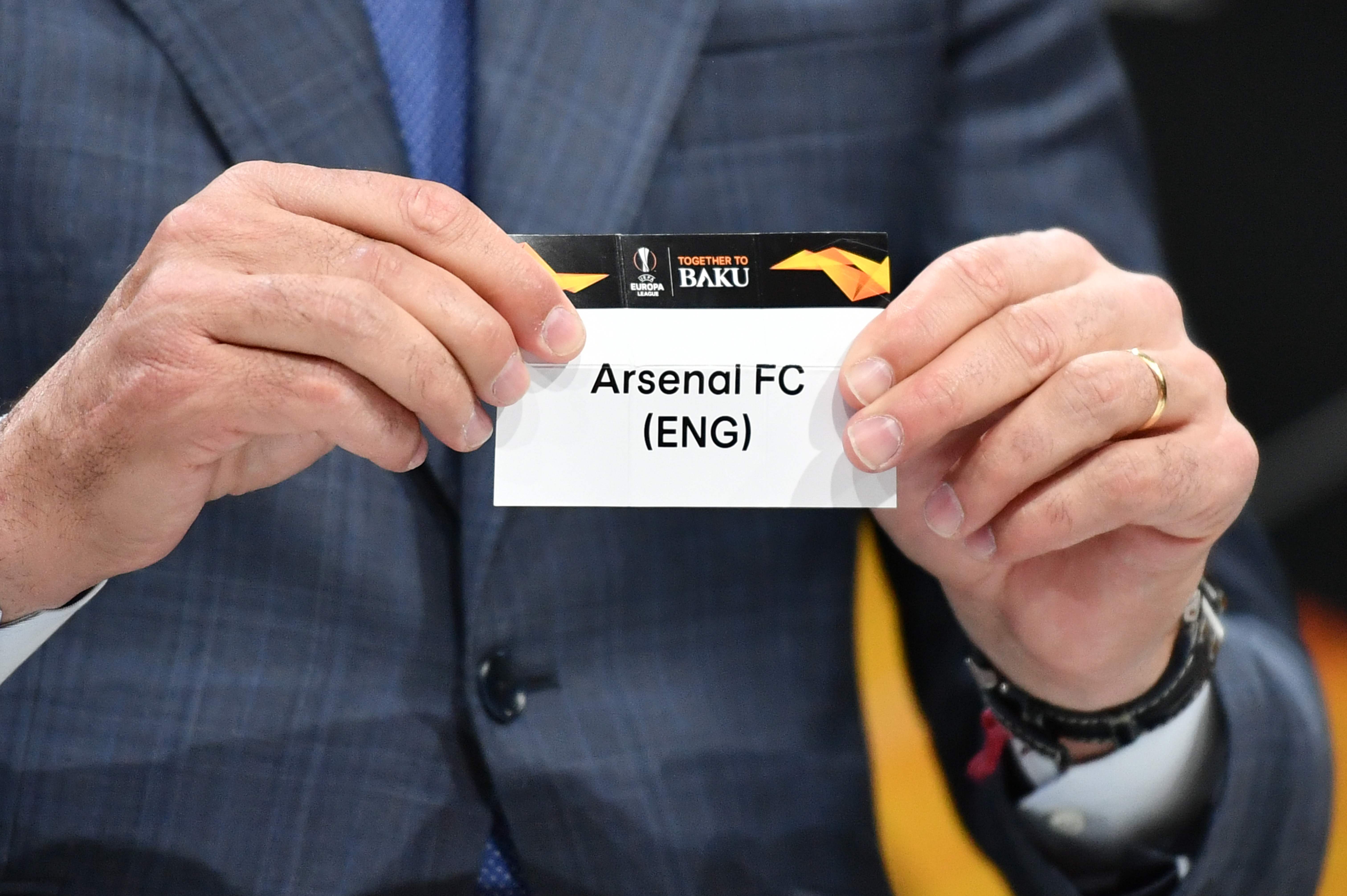 Este viernes se realizó el sorteo de octavos de final de la Europa League. (Foto Prensa Libre: AFP)