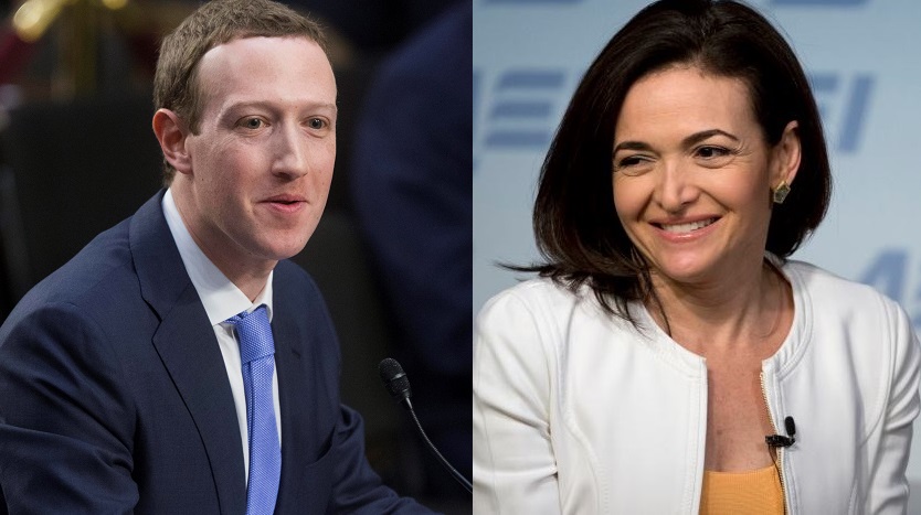 Mark Zuckerberg y Sheryl Sandberg  lideran los dos pilares de Facebook. (Foto Prensa Libre: AFP y Facebook)