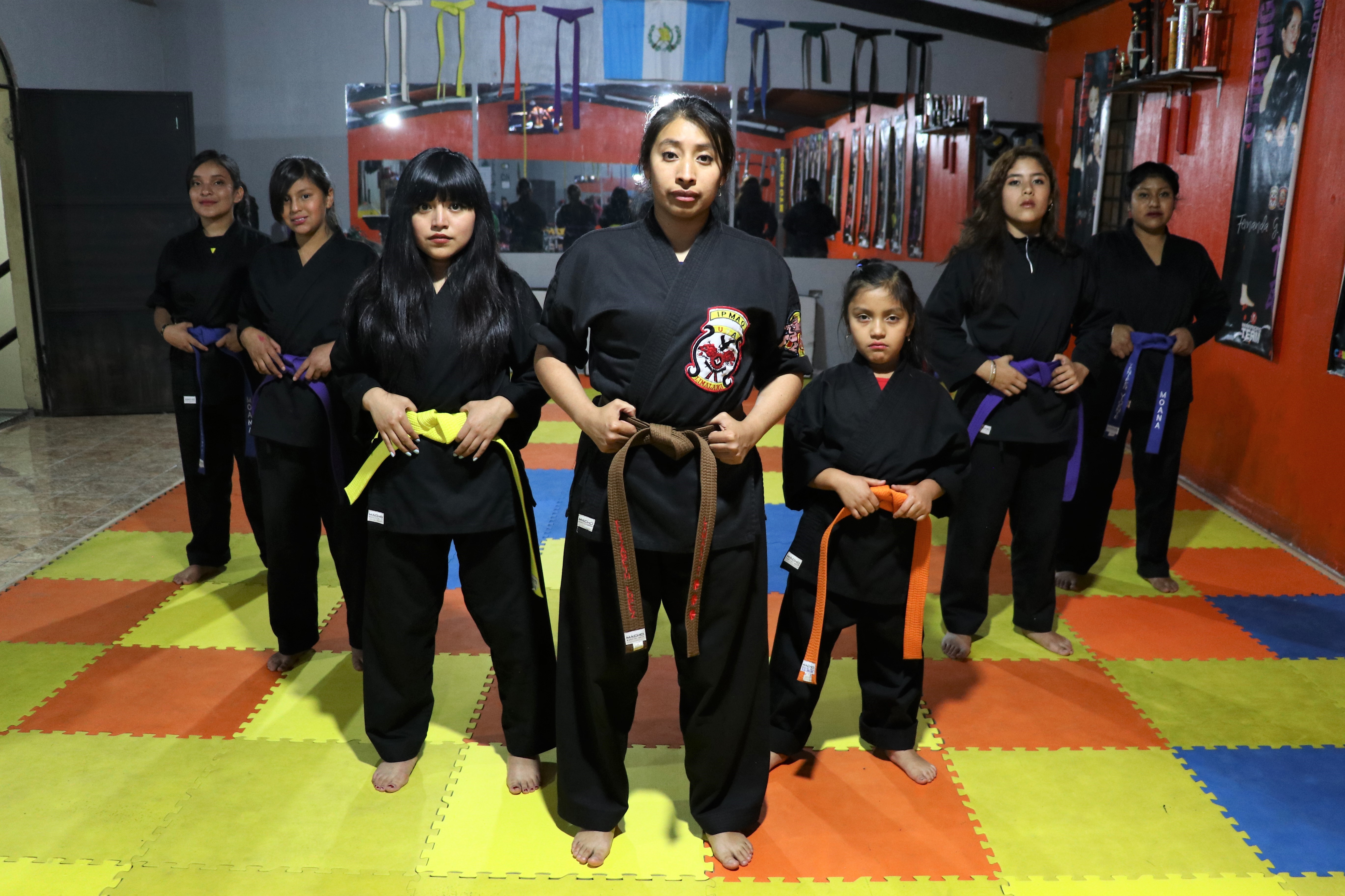 El curso es gratuito y las interesadas pueden acudir de preferencia con ropa deportiva. (Foto Prensa Libre: Raúl Juárez)