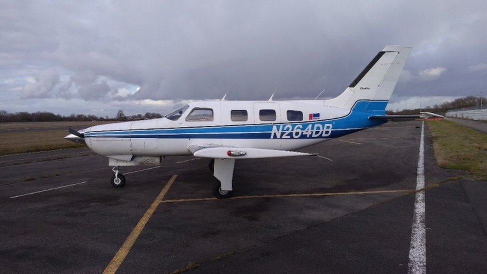 Este era el avión que llevaba a Emiliano Sala y que se hundió en el Canal de la Mancha.