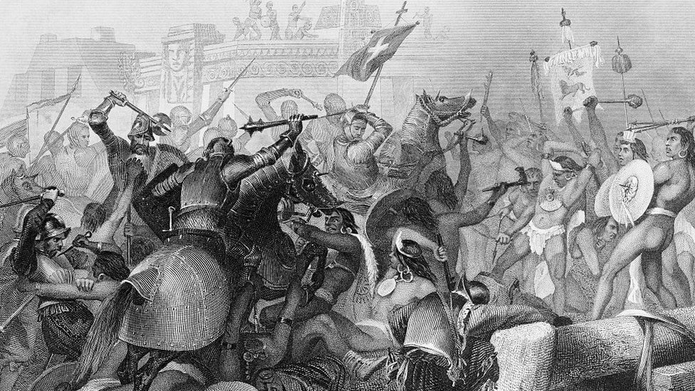 EEn 1521 se consumaba la conquista de los mexicas a manos del imperio español. GETTY IMAGES