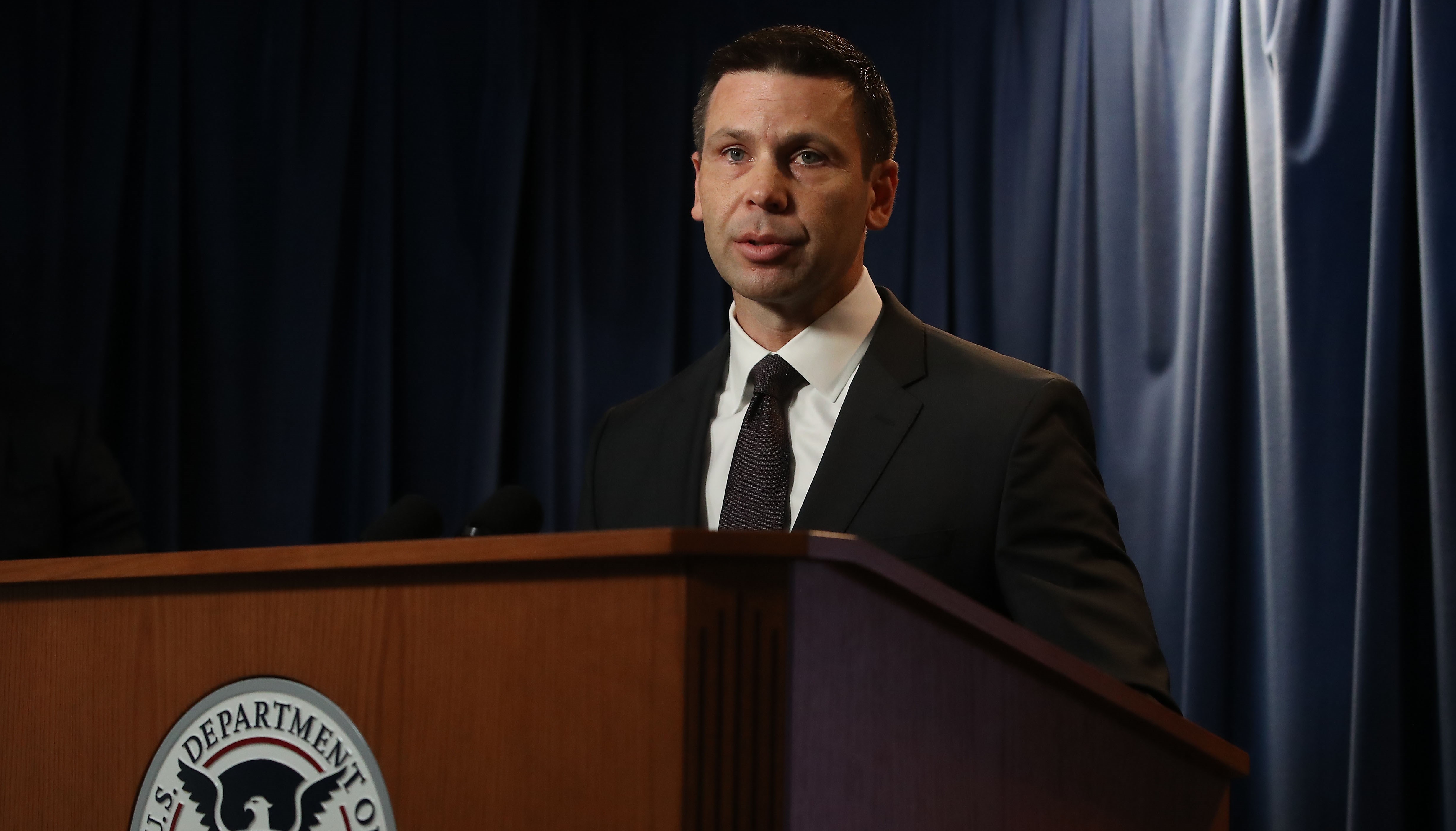 El nuevo secretario de Seguridad Interna de EE. U U., Kevin McAleenan, ha trabajado desde el 2006 en la Patrulla Fronteriza. (Foto Prensa Libre: EFE)