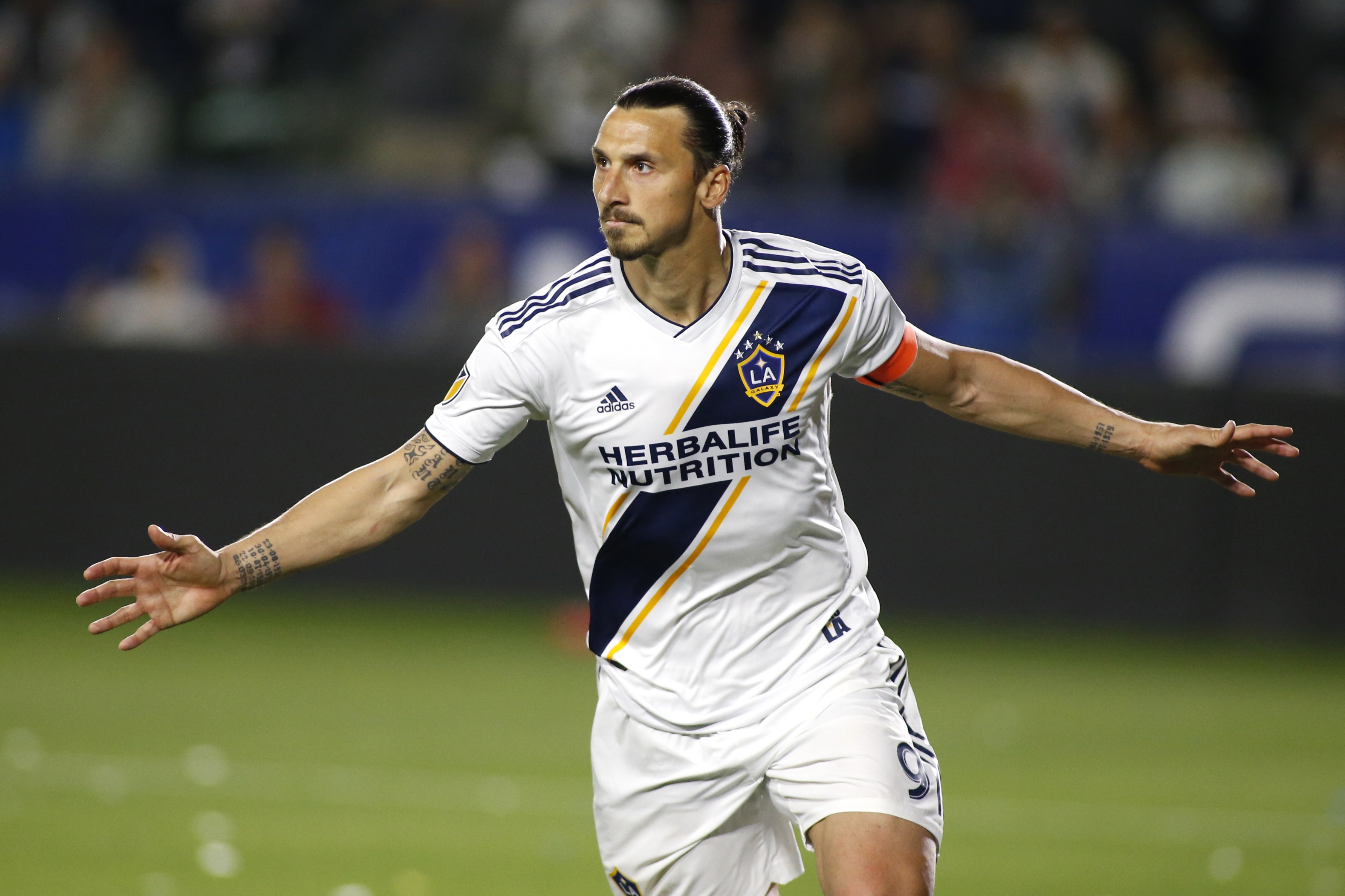 El delantero sueco Zlatan Ibrahimovic es uno de los jugadores más valiosos en la MLS. (Foto Prensa Libre: AFP)